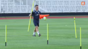 Latihan perdana Timnas Indonesia John Herdman
