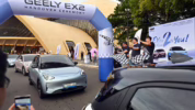 Pengiriman Geely EX2 Indonesia