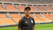 Latihan resmi Borneo FC di JIS