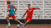 Sosok misterius latihan Timnas Indonesia