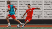 Sosok misterius latihan Timnas Indonesia