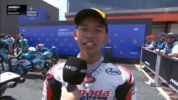 Veda Ega Pratama podium Moto3
