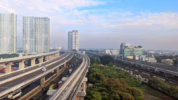 Arus Mudik Tol Layang MBZ
