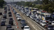 Tol Japek II Selatan Arus Balik Lebaran