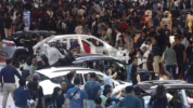 Sistem suspensi mobil rusak