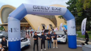 Pengiriman unit Geely EX2