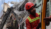 Kondisi kota di Iran dibombardir
