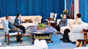 Prabowo bertemu Megawati di Istana