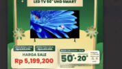 LED TV 50 inch UHD Smart