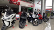 Penjualan motor Honda awal tahun