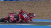 Marc Marquez jatuh di MotoGP Spanyol 2026