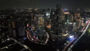 Pemadaman lampu SCBD Earth Day