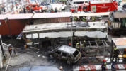Kecelakaan maut kereta hantam bus di Thailand