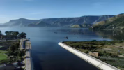 penurunan air Danau Toba