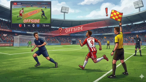 aturan offside sepak bola