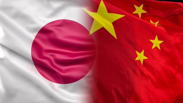 ketegangan militer China dan Jepang