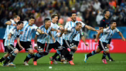 rekor adu penalti Argentina