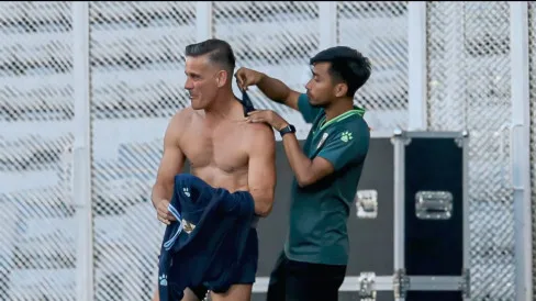 tubuh kekar John Herdman