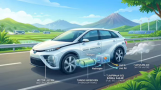 Mobil Hidrogen Saingi Mobil Listrik