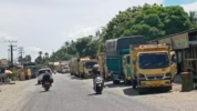 antrean solar di Bandar Lampung