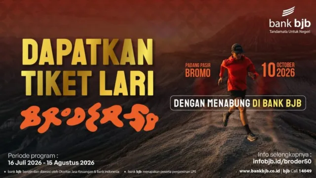 tiket BRODER50 bank bjb