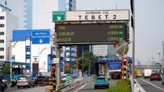 gerbang tol ganjil genap Jakarta