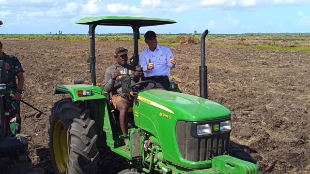 program cetak sawah di Merauke